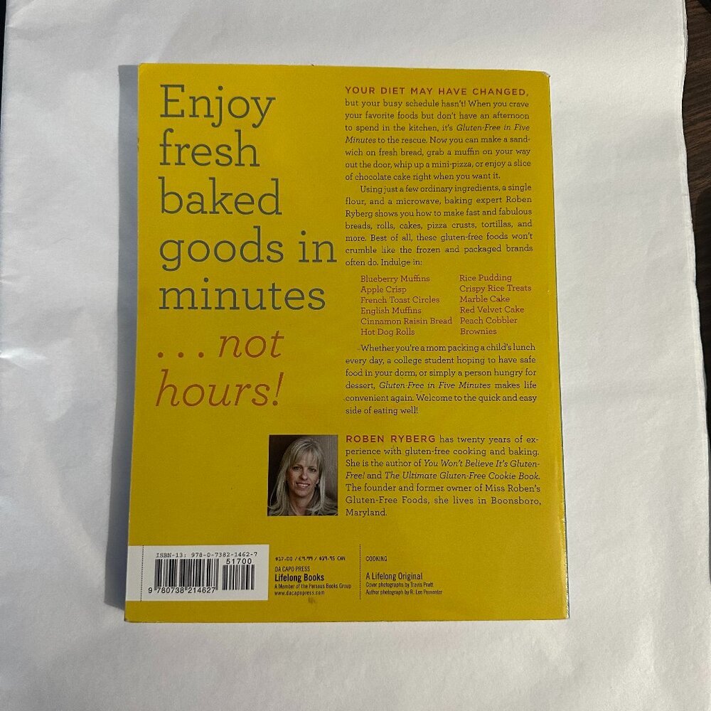 The How to Guide for Gluten Free in Five Minutes - Roben Ryberg Paperback - Picture 2 of 3